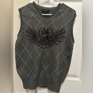 Men’s Express Skull Sweater Vest